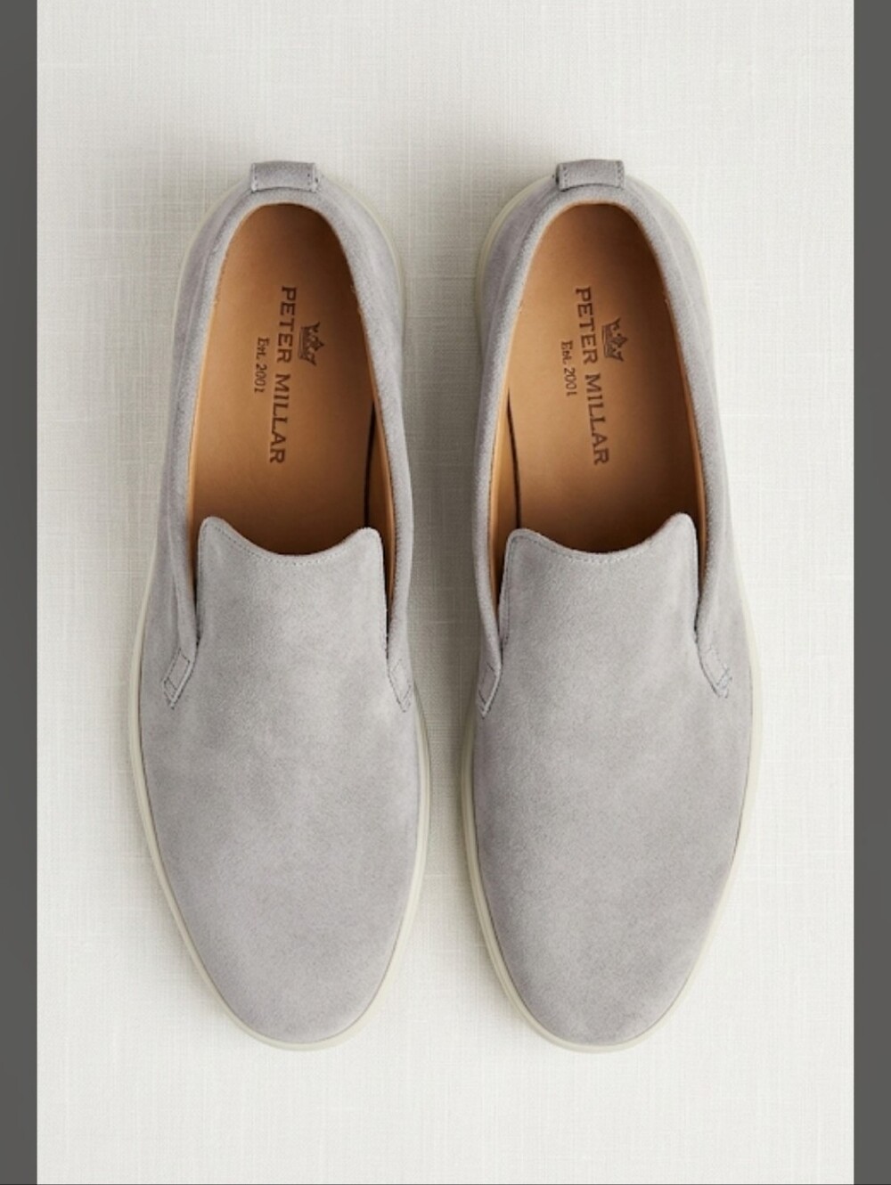 Peter Millar Excursionist Chukka Boots in gray suede Size 11